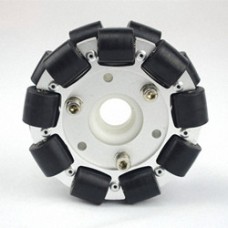 Mecanum Omni Directional Wheel-100mm Double Aluminum 